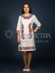 Вишита сукня хрестиком ЖПВ 4-3