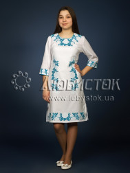 Вишита сукня хрестиком ЖПВ 4-5