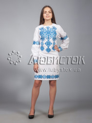 Вишита сукня хрестиком ЖПВ 9-3