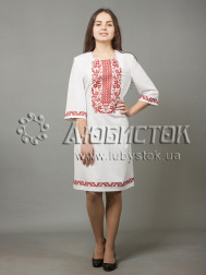 Вишита сукня хрестиком ЖПВ 38-2