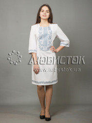 Вишита сукня хрестиком ЖПВ 38-3