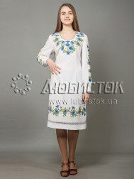 Вишита сукня хрестиком ЖПВ 40-1