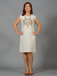 Вишита сукня хрестиком ЖПВ 45-3