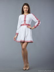 Вишита сукня хрестиком ЖПВ 51-1