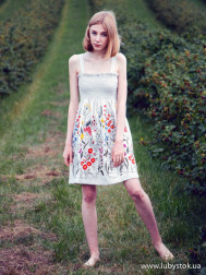 Вишита сукня гладдю ЖПВ 76-1